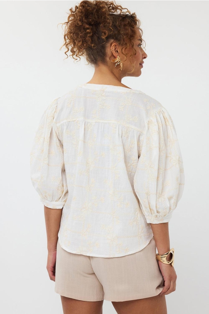 BLOUSE CARA HSS2518 002 OFF WHITE
